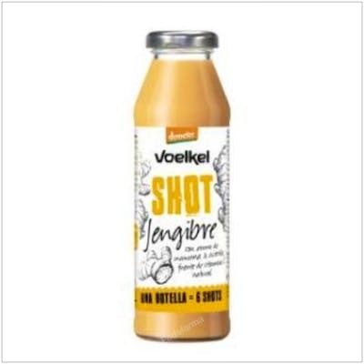 VOELKEL SHOT DE JENGIBRE MANZANA ACEROLA Y LIMON 280ML BIO
