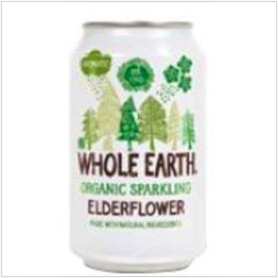 WHOLE EARTH REFRESCO DE SAUCO 330ml. BIO