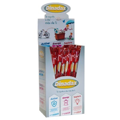 PHARMADIET DINADAX sapiens (cola) expositor 60barritas