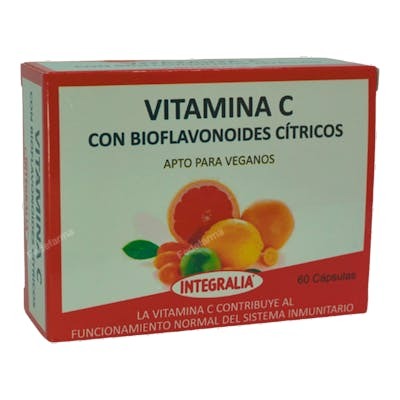 INTEGRALIA VITAMINA C con bioflavonoides citricos 60cap.