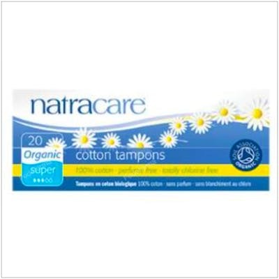 NATRACARE TAMPON SUPER sin aplicador 10uds.