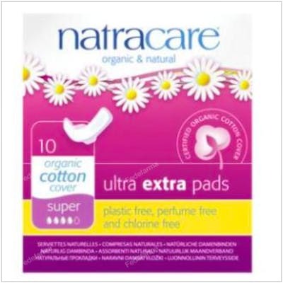 NATRACARE COMPRESA EXTRA LARGA 10uds.