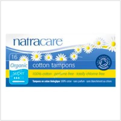 NATRACARE TAMPON SUPER con aplicador 16uds.