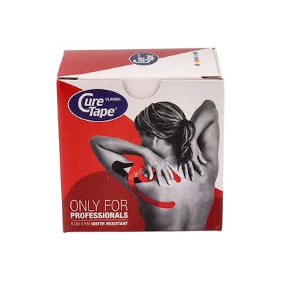 CURE TAPE ROJO VENDAJE NEUROMUSCULAR (5CM X 5M)