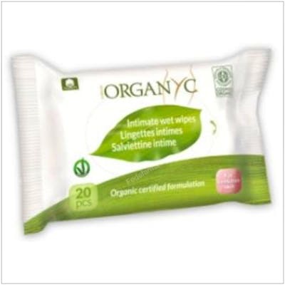 ORGANYC TOALLITAS INTIMAS de algodon 20ud.