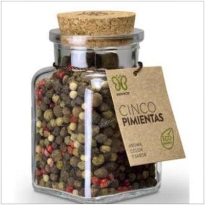 NATURCID CINCO PIMIENTAS GRANO 70GR ECO
