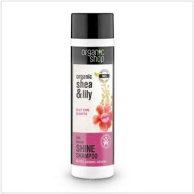 ORGANIC SHOP CHAMPU BRILLO SEDOSO nenufar-amaranto 280ml.