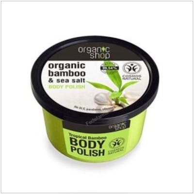 ORGANIC SHOP EXFOLIANTE CORPORAL ENERGIZANTE bambu  250ml.