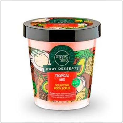 ORGANIC SHOP EXFOLIANTE CORP MODELADOR mezcla tropical 450ml