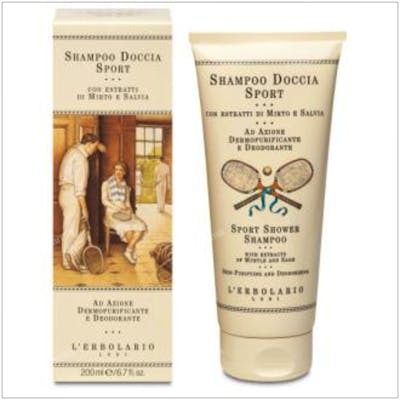 L´ERBOLARIO CHAMPU DUCHA sport 200ml.