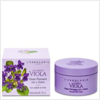 L´ERBOLARIO ACCORDO VIOLETA crema corporal 200ml.
