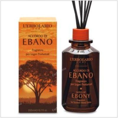 L´ERBOLARIO ACCORDO EBANO fragancia mikados 200ml.