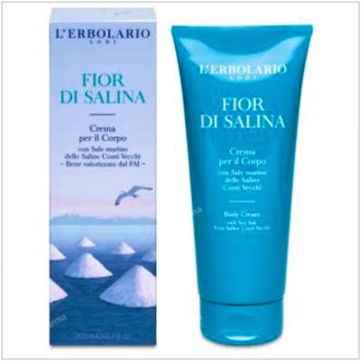 L´ERBOLARIO FLOR DE SALINA crema cuerpo 200ml.