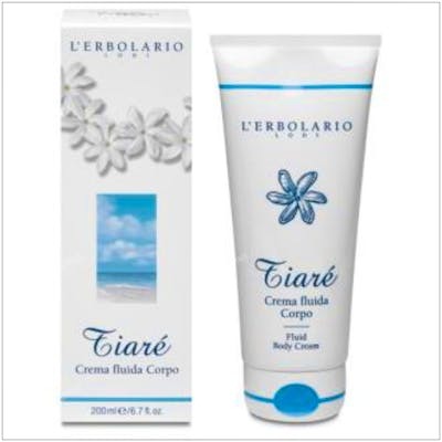 L´ERBOLARIO TIARE crema fluida cuerpo 200ml.