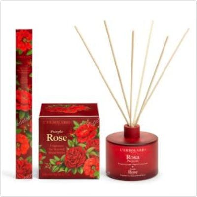 L´ERBOLARIO ROSA PURPUREA fragancia para leños (mikados) 200