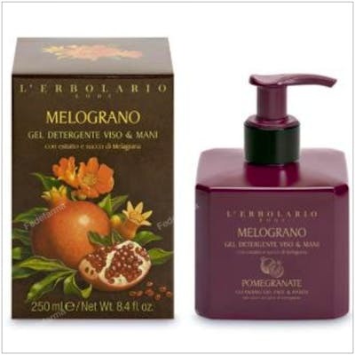 L´ERBOLARIO MELOGRANO gel detergente cara y manos 250ml.