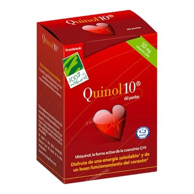CIEN POR CIEN NATURAL QUINOL 10 50MG 60PERLAS