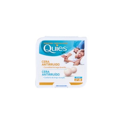 QUIES TAPONES PARA LOS OIDOS cera natural 16ud. QUIES