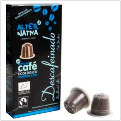 ALTERNATIVA 3 CAFE DESCAFEINADO 10capsulas compost. ECO