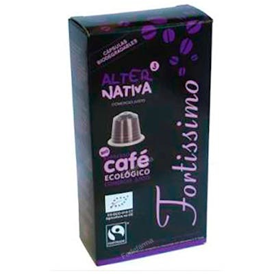 ALTERNATIVA 3 CAFE FORTISSIMO 10 capsulas compostables BIO