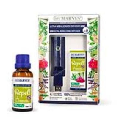 MARNYS PACK USB ultra nebulizador+synergy repell 30ml.