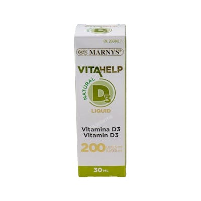 MARNYS VITAHELP VITAMINA D3 200UI 30ml.