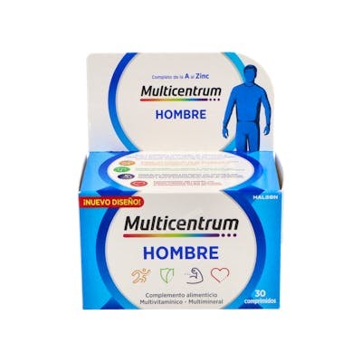 MULTICENTRUM HOMBRE 30comp.