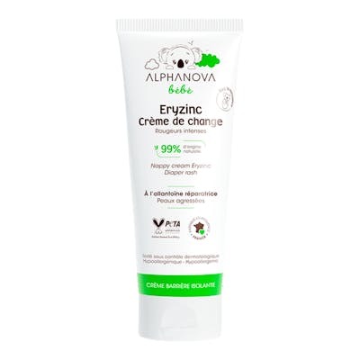 ALPHANOVA ERYZINC crema de pañal bebe 75gr. BIO