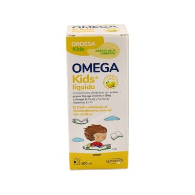 ORDESA COMPLEMENTOS OMEGAKIDS EMULSION SABOR LIMON 100ML