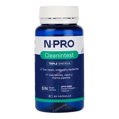 NPRO CLEANINTEST 60CAPSULAS
