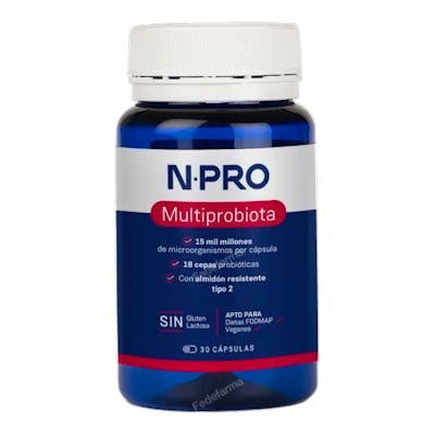 NPRO MULTIPROBIOTA 30CAPSULAS