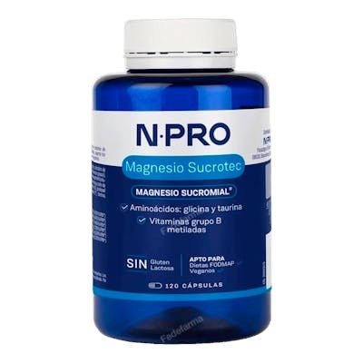 NPRO MAGNESIO SUCROTEC 120cap.