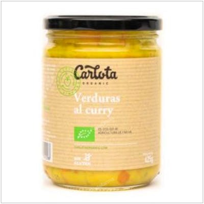 CARLOTA ORGANIC VERDURAS AL CURRY 425GR ECO SG VEGAN