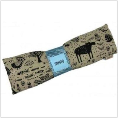 SAKITO SACO TERMICO CERVICAL SEMILLAS ANIMALES 42X13 1UD