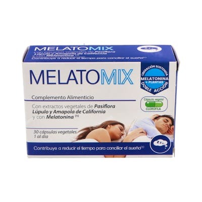 VAMINTER MELATOMIX  PHYTO MELATONINA 1,5 MG 30 CAPS CEREZA