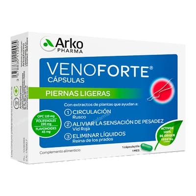 ARKOPHARMA VENOFORTE 30CAPSULAS