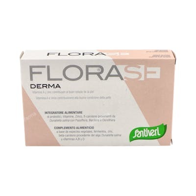 SANTIVERI FLORASE DERMA 40CAPSULAS