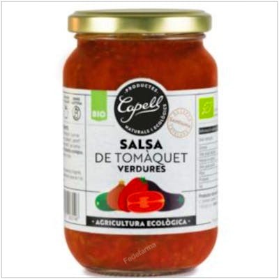CAPELL SALSA DE TOMATE hortalizas samfaina 6udsx350g ECO