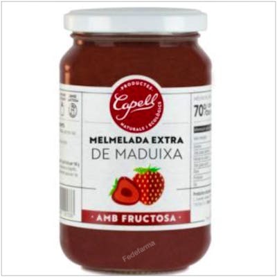 CAPELL MERMELADA DE FRESA con fructosa 400gr.