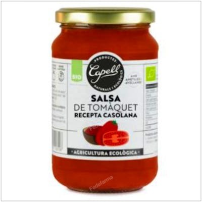 CAPELL SALSA DE TOMATE casera 350gr. ECO