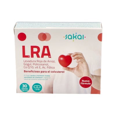 SAKAI LRA LEVADURA ROJA DE ARROZ + Q10 30CAPSULAS