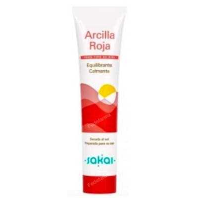 SAKAI ARCILLA ROJA tubo 100gr.