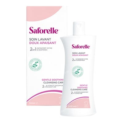 SAFORELLE gel cuidado intimo 500ml.