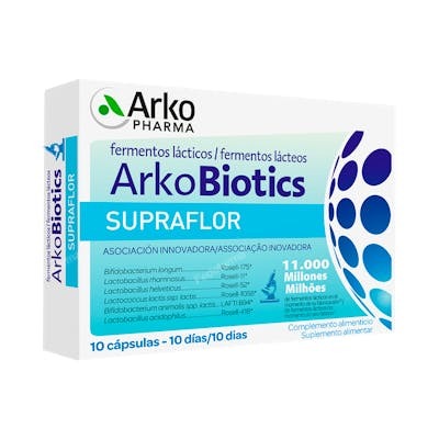 ARKOPHARMA ARKOBIOTICS SUPRAFLOR 10CAPSULAS