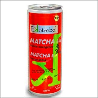 EKOTREBOL BEBIDA ENERGETICA MATCHA 250ml. BIO SG VEGAN