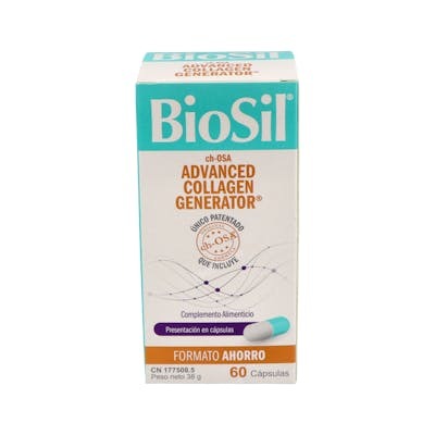 BIOSIL GENERADOR DE COLAGENO 60CAPSULAS