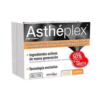 ASTHEPLEX PACK AHORRO 30+30CAPSULAS