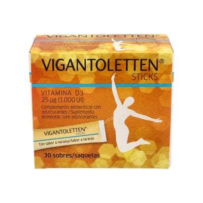 VIGANTOLETTEN vitamina D3 1000ui 30sticks