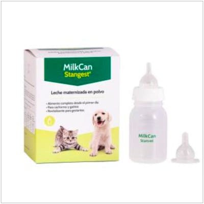 STANGEST VET LECHE EN POLVO MILKCAN 400 G + BIBERON VET