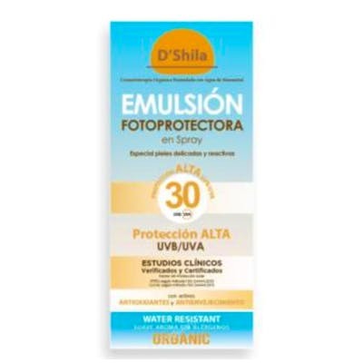 DSHILA EMULSION FOTOPROTECTORA SPRAY FPS 30 200ML